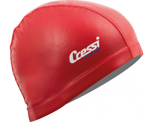 Шапочка для плавания CRESSI PV COATED CAP, красная, нейлон
