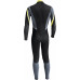 Гидрокостюм CRESSI LUI MAN, черно-желтый, 2.5 мм