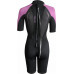 Гидрокостюм CRESSI ALTUM LADY SHORTY, черно-розовый, 3 мм