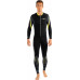 Гидрокостюм CRESSI LUI MAN, черно-желтый, 2.5 мм