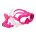 Набор SCUBA BROTHERS FLIPPER PINK, маска+трубка