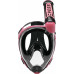 Полнолицевая маска CRESSI DUKE, розовая/черная