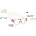 Очки детские CRESSI BALOO, розово-белая рамка/белый силикон