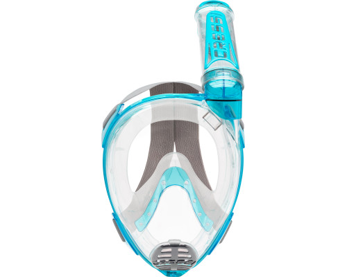 Полнолицевая маска CRESSI DUKE, аквамарин/прозрачная