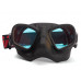 Маска EPSEALON SEA WOLF RED FLASH резиновый ремешок, просветленные линзы