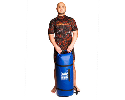 Гермомешок SCUBA BROTHERS SUP BAG, 60 литров, ПВХ трикотаж, синий