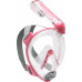 Полнолицевая маска CRESSI DUKE, розовая/прозрачная