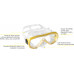 Маска CRESSI ONDA, прозрачный силикон/желтая рамка