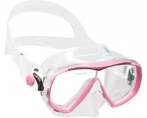 Набор для снорклинга CRESSI ESTRELLA BAG, розовый/прозрачный (маска ESTRELLA + трубка GAMMA + сумка)