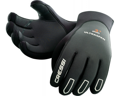 Перчатки CRESSI ULTRASPAN, черные, 3.5mm