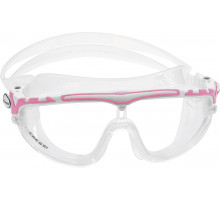 Очки CRESSI SKYLIGHT, бело-розовая рамка/прозрачный силикон