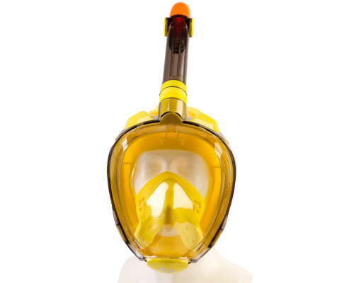 Полнолицевая маска SCORPENA SWIM, желтая, размер M