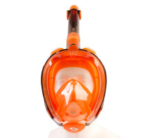 Полнолицевая маска SCORPENA SWIM, оранжевая, размер M