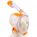 Полнолицевая маска SCORPENA SWIM, оранжевая, размер S