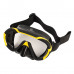 Маска SCORPENA MIAMI JUNIOR, черно-желтая