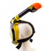 Полнолицевая маска SCORPENA SWIM, желтая, размер L