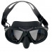Маска SCORPENA M3, черная, два ремешка