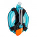 Полнолицевая маска SCORPENA SWIM, бирюзовая, размер L