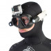 Маска SCORPENA M, с креплением для видеокамеры, черная
