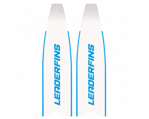 Лопасти стеклопластиковые LEADERFINS SNOW BLUE EXTRA SOFT