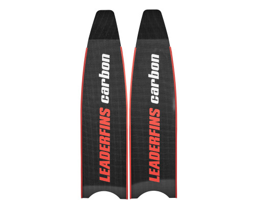 Лопасти карбоновые LEADERFINS PURE CARBON RED HARD