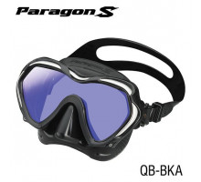 Маска TUSA PARAGON S, черная рамка, черный силикон