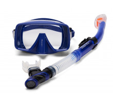 Набор для плавания SCUBA BROTHERS BETTA BLUE, маска, трубка, сумка
