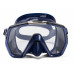 Маска TUSA FREEDOM HD, синяя рамка, синий силикон