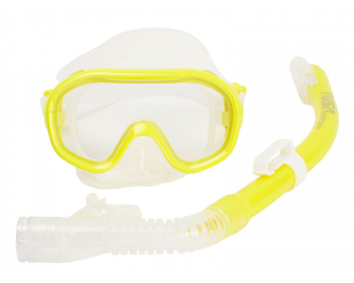 Комплект детский TUSA SPORT JUNIOR UC0211P YELLOW/CLEAR, маска+трубка