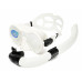 Набор для плавания C4 SKYLINE ANTIFOG WHITE, маска, трубка, сумка