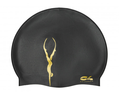 Шапочка для плавания C4 SILICONE BLACK