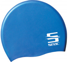 Шапочка для плавания детская SEAC SUB JR SWIM BLUE, силиконовая