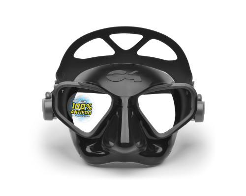Маска C4 FALCON ANTIFOG BLACK 