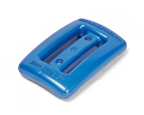 Груз поясной ДАЙВГРУЗ 250 гр, пластикатное покрытие, обтекаемый, седой океан