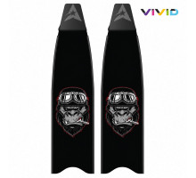 Лопасти сендвич карбон LEADERFINS LIMITED EDITION MONKEY BLACK MEDIUM