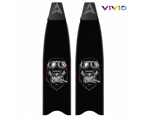 Лопасти сендвич карбон LEADERFINS LIMITED EDITION MONKEY BLACK MEDIUM