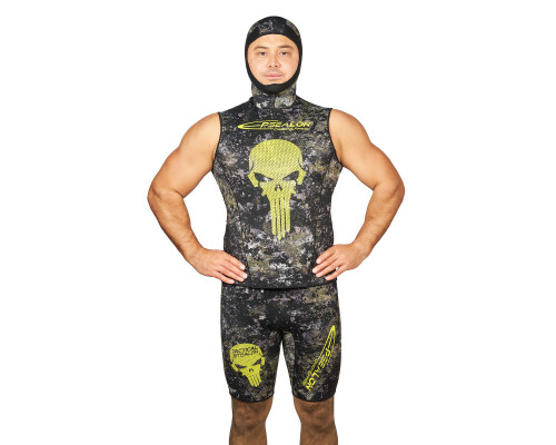 Майка EPSEALON SKULL TACTICAL CAMO 2.5 мм, шлем/без рукавов