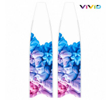Лопасти стеклопластиковые LEADERFINS LIMITED EDITION WATER INK WHITE MEDIUM