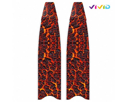 Лопасти стеклопластиковые LEADERFINS LIMITED EDITION LAVA WHITE MEDIUM