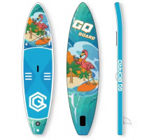 Сапборд надувной GQ BOARD SUP FLAMINGO GQ-FG 335x81x15 см