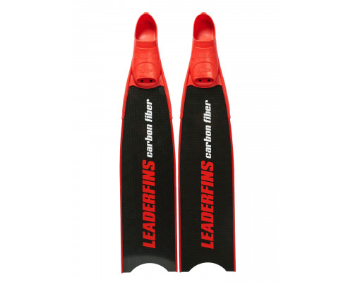 Ласты сендвич карбон LEADERFINS CARBON FIBER RED SOFT