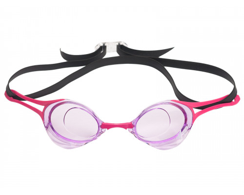 Очки для плавания VIEW BLADE ZERO, розовая рамка/черный силикон