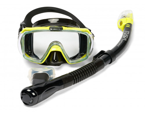 Комплект TUSA SPORT UCR3125, желтый, маска+трубка