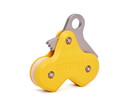 Блок-качель подъемный для фридайвинга OCTOPUS XL YELLOW 