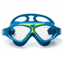Очки для плавания SALVIMAR FLUYD FREEDOM, голубой силикон/желтая рамка