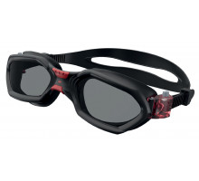 Очки для плавания SEAC SUB AQUATECH BLACK/RED, тонированные стекла