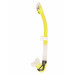 Трубка TUSA HYPERDRY ELITE II, желтая, прозрачный силикон