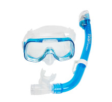 Комплект детский TUSA SPORT JUNIOR BLUE/CLEAR, маска+трубка