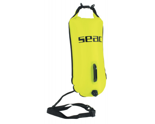 Буй сигнальный для плавания SEAC SUB SAFE DRY YELLOW 28L 