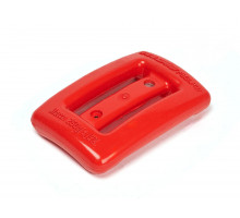 Груз поясной ДАЙВГРУЗ 250 гр, пластикатное покрытие, обтекаемый, красный